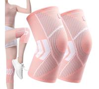Knee Brace Support for Women, 2 Pack Knee Compression Sleeves for Knee Pain, Knee Support for Arthritis Running Hiking Sports Fitness Injury Recovery (XL)