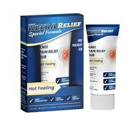 Knee Cream, 50g Hot Feeling Rub Ointment, 3.03x0.91x5.04 Inches Deep Back Relief with Massage, Joint with Extract, Comfort Care Design, Home Accessories for Men Women & Neck