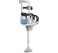 Knee Crutch Mobility Support for Disability Elderly Injury Ankle Fracture - Hands Free Crutch, Adjustable Height Single Leg Telescopic Walker, Walking Aid for Pain Free Walking