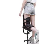 Knee Crutches Hands-Free Crutch Left, Adult Adjustable Crutch, Adjustable Height Hands-Free Knee Crutches, Painless Walker for People