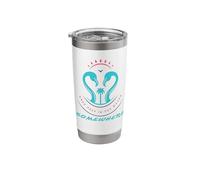 Knee Deep in The Water Somewhere Island Summer Vacation Stainless Steel Insulated Tumbler