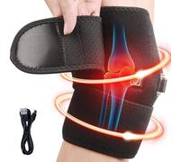 Knee Heating Pad - Warm Knee Massager, Soothing Knee Heating Pad | USB Powered Heated Knee Sleeve, Thermal Knee Sleeve with Heat Adjustable Temperature, Heated Belt for Standing Walking Exercising