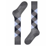 Burlington Mens Manchester Knee High Socks - Concrete Grey