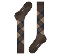 Burlington Mens Manchester Knee High Socks - Chocolate Brown