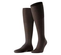 FALKE Men's Bristol Pure M Kh Wool Long Plain 1 Pair Knee-High Socks, Brown 5930, 7-8