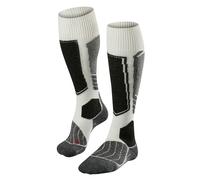 FALKE Women's SK1 Comfort W Kh Wool Silk Warm Thick 1 Pair Skiing Socks, White Off-White 2040, 4-5