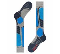 FALKE Mens Sk2 Intermediate M Kh Wool Warm Thick Skiing Socks, Grey Light 3400, 5.5-7.5 EU
