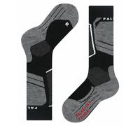 FALKE Sk4 Kids Black-mix - Ski sock - Grey/Black - size 27/30 27/30
