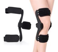 Knee Hyperextension Brace, Adjustable Knee Support Orthosis Immobilizer for Joint Pain Relief, Lightweight Leg Stabiliser for Correcting Back Knee Genu Recurvatum(L)