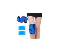 Knee Ice Pack Wrap, Reusable Ice Pack for Knee Replacement Surgery Hot Cold Therapy Gel Cold Pack Around Entire Knee for Pain Relief, Arthritis, ACL,