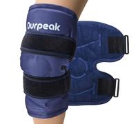 Knee Ice Pack Wrap Reusable, Pain Relief for Knee Injuries, Recovery, Swelling, Bruises, Sports Injuries, Cold Compress for Arthritis, Meniscus Tear and ACL, Dark Blue