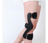 Knee Immobilizer, Knee Hyperextension Brace with Fixed Strap and Anti-wear Soft Lining, Adjustable Tightness and Fits Leg Curves, Anti-rotation Design and No Weight Bearing,for Osteoarthritis