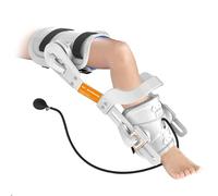 Knee Joint Rehabilitation Trainer, Manual Airbag Pressurization Knee Joint Trainer with Angle Dial Design & Air Bag Pressurize, -10°-140°Flexion/Extension, for Knee Joint Injuries Recovery
