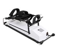 Knee Joint Rehabilitation Trainer with Wireless Remote, Lower Limb Leg Traction Machine, 0-120° Adjustable Physiotherapy Equipment for Post-Fracture Recovery
