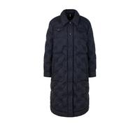Knee-length Quilted Coat - female - Marc Cain - Down Coats - Blue - L - Coats L
