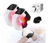 Knee Massager，, Cordless, Cordless with Infrared Heating and Vibration, for Joint Pain Relief Rechargeable LED Display