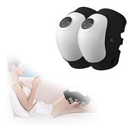 Knee Massager，Cordless, Powerful Heat and Vibration Knee Pain Relief for Swelling Stiff Joints, Stretched Ligament and Muscles Injuries,