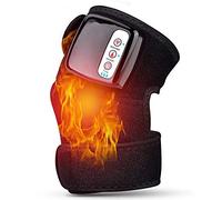 Knee Massager, Electric Knee Wrap Brace with Heat and Vibration Massage Therapy Knee Warmer, for Arthritis Meniscus Tear, Tendonitis, Running and Injury
