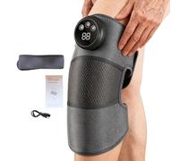 Knee Massager | Smart Control Overheat Protection Rechargeable Massage Device,Portable Knee Massager,for Family Friends Men Adults Indoor Office Travel Home Outdoor Use