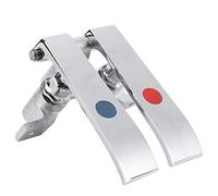 Knee Operated Brass Faucet Valve G1 2 Thread Dual Temperature Control Perfect Replacement for Bars Restaurants Hotels and Canteens