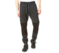 Iron Mountain IMPNT223 Men's Workwear Joggers Knee Pad Jog Pant Sweatpants Trouser, Charcoal Marl, L