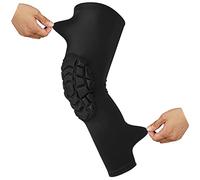 Hex Knee Pads Compression Leg Sleeve Knee Sleeve for All Sports Wrestling Protector Gear, Youth & Adult Sizes, Single & Pair (Black_2 Pack, Small)