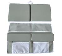 Knee Pads Set - Washable Bath Mat, Relaxing Elbow Spiders | Reliable Non Slip Bath Beniler, Comfortable Baby Bath Pad from Long Lasting Parent