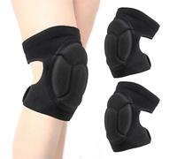 Knee Pads Work Thick Foam Knee Pads Work Anti Slip Collision Avoidance Knee Pads for Gardening Construction Cleaning Flooring Men Women(COLOR:Black)