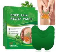 Knee Pain Relief Patches, 24PCS Knee Patches Pain Relief Plaster, Wormwood Pain Relief Patches for Knee, Natural Herbal Knee Patches for Arthritis, Relieves Muscle Soreness in Knee, Neck, Shoulder
