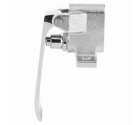 Knee Pedal Valve Control for Faucet, G1/2 Threads Brass Faucet Control Pedal Valve Accessories for Bar Hotel Restaurant Canteen (D)