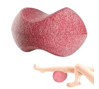 Knee Pillow for Side Sleepers, Memory Foam Leg Pillow Cooling Bed Wedge Support Pillows for Side Sleepers Lower Leg Back Hip Knee Joint, Ergonomic Pregnancy Sleep Knee Cushion (Red)