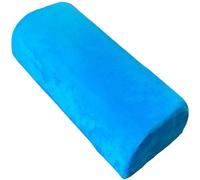 Knee Pillow for Side Sleepers Memory Foam Leg Pillows For Sleeping Yoga Bed Half Moon Bolster Pillow for Neck With Removable Pillowcases(02,18x7x3in/45x18x8cm)