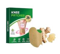 Knee Re-LIEF Patch, 36 Pieces Adhesive Heat Patches, Pain Re-LIEF Plaster, Infused with Natural Her-Bal Extracts, Long-Lasting, Strong Adhesive, Discreet and Comfortable Design for Adult