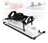 Knee Rehabilitation CPM Machine for Joint Flexion & Extension, Adjustable 0-120° Angles, Lower Limb Traction & Leg Stretcher for Post-Fracture Recovery