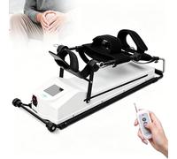 Knee Rehabilitation Equipment with Remote Control, Adjustable Lower Limb Traction Machine, LCD Display, 0-120° Angles for Leg Training and Physical Therapy