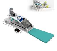 Knee Rehabilitation Trainer, Adjustable 0-140° CPM Machine for Knee Joint Flexion/Extension, Lower Limb Traction & Stiffness Relief, Post-Fracture Physiotherapy