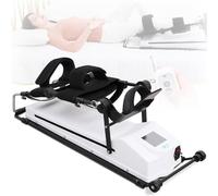 Knee Rehabilitation Trainer,Leg Knee Rehabilitation Trainer CPM Machine,Knees Replacement Recovery Aids,Continuous Passive Movement Machine, for Joint Stiffness, Post-Fracture (White, M)