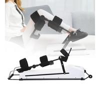 Knee Rehabilitation Trainer with Remote Control, Adjustable 0-120° Lower Limb Traction Machine for Post-Fracture Recovery and Leg Training, Ergonomic Design
