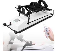 Knee Rehabilitation Trainer with Wireless Remote Control, Adjustable 0-120° Traction Machine for Lower Limb Exercise and Physiotherapy After Fracture