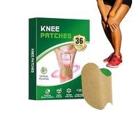 Knee Relief Patch, Adhesive Joint Relief Pad, Plant-Based Pain Patch, Wide Compatibility, Effortless Portability, 1pack, for Gym, Travel, Walking, Home Use