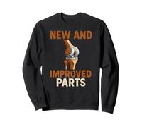 Knee Replacement New And Improved Parts Mens Surgery Patient Sweatshirt