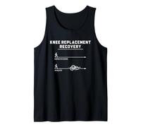 Knee Replacement Recovery Expectations vs Reality Humor Tank Top