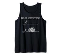 Knee Replacement Recovery Expectations vs Reality Humor Tank Top