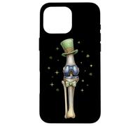 Knee Replacement St. Patricks Day Surgery Leprechaun Case for iPhone 16 Pro Max