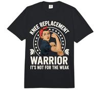 Knee Replacement Warrior Its Not for The Weak Comfort Colors Adult Heavyweight T-Shirt