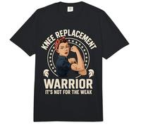 Knee Replacement Warrior Its Not for The Weak Comfort Colors Adult Heavyweight T-Shirt