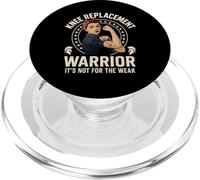 Knee Replacement Warrior Its Not For The Weak PopSockets PopGrip for MagSafe