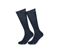 Super.natural Wool Guardians Long Socks 2 Pairs Blue EU 42-45