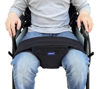 Knee Spreader Pillow Hip Abduction Wedge - Contoured Foam Block with Anti-slip Straps for Hip Replacement Surgery - Leg Separator for Sciatica Pain Relief & Spine Alignment While Sitting or Sleeping