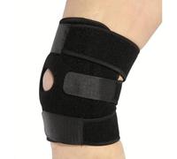 Knee Support Brace Single Professional Knee Support for Men/Women Adjustable Breathable Knee Brace for Joint Pain Arthritis Ligament Injury Meniscus Tear ACL MCL Tendonitis Running Squats Sports